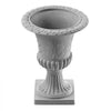 VEVOR Plastic Urn Planter 15.75"x21.26" 1 Pack Gray Classic Urn Flower Pot, for Wedding, Party, Event, Home, Stage, Garden, Balcony, and Patio Decoration, Front Porch Planter, Indoor & Outdoor Vase