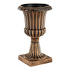 VEVOR Plastic Urn Planters 13.78"x22.83" 2 PCS Brass Classic Urn Flower Pot, for Wedding, Party, Event, Home, Stage, Garden, Balcony, and Patio Decoration, Front Porch Planters, Indoor & Outdoor Vase