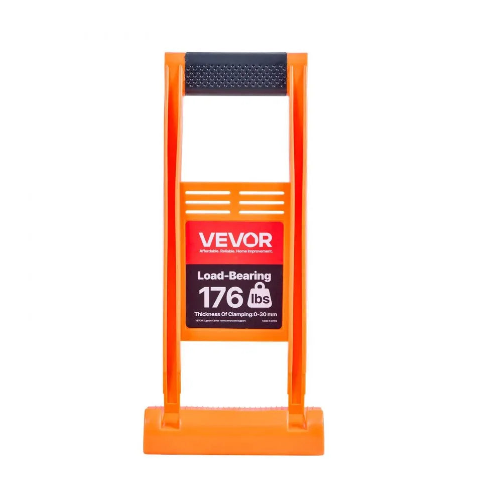 VEVOR Drywall Carrier, 2 Pack Plywood Carriers Handles, ABS Plastic Panel Carrier Tool with 176 lbs Load Bearing, Lift and Carry Panel Mover for Plywood, Drywall, Particleboard, Tempered Glass
