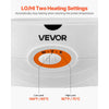 VEVOR Paraffin Wax Machine for Hands and Feet, 2000ML Professional Paraffin Wax Warmer, Low/High 2-Level Temperature Control Paraffin Bath Moisturizing Kit for Skin Hydration, Home Spa, Beauty Salons