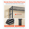 VEVOR Clothing Garment Rack, Heavy Duty Clothes Rack, Freestanding Clothes Racks with Steel Frame, 800 lbs Load Capacity Closet Wardrobe with Storage Shelves for Bedroom, Clothing Store, Hallway