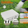 VEVOR Outdoor Electrical Junction Box, 13.78 x 9.84 x 5.90 in, ABS Plastic Electrical Enclosure Box with Hinged Cover Stainless Steel Latch, IP67 Dustproof Waterproof for Outdoor Electrical Projects