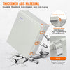 VEVOR Outdoor Electrical Junction Box, 13.78 x 9.84 x 5.90 in, ABS Plastic Electrical Enclosure Box with Hinged Cover Stainless Steel Latch, IP67 Dustproof Waterproof for Outdoor Electrical Projects