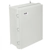 VEVOR Outdoor Electrical Junction Box, 13.78 x 9.84 x 5.90 in, ABS Plastic Electrical Enclosure Box with Hinged Cover Stainless Steel Latch, IP67 Dustproof Waterproof for Outdoor Electrical Projects