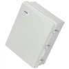 VEVOR Outdoor Electrical Junction Box, 13.78 x 9.84 x 5.90 in, ABS Plastic Electrical Enclosure Box with Hinged Cover Stainless Steel Latch, IP67 Dustproof Waterproof for Outdoor Electrical Projects