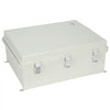 VEVOR Outdoor Electrical Junction Box, 13.78 x 9.84 x 5.90 in, ABS Plastic Electrical Enclosure Box with Hinged Cover Stainless Steel Latch, IP67 Dustproof Waterproof for Outdoor Electrical Projects
