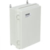 VEVOR Outdoor Electrical Junction Box, 16.93 x 12.99 x 7.09 in, ABS Plastic Electrical Enclosure Box with Hinged Cover Stainless Steel Latch, IP67 Dustproof Waterproof for Outdoor Electrical Projects