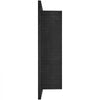 VEVOR Shower Niche Ready for Tile 16" x 16", Single Shelf Organizer, Square Corners Wall-inserted Niche Recessed, Sealed Protection Modern Soap Storage Niche for Shower Bathroom, Black