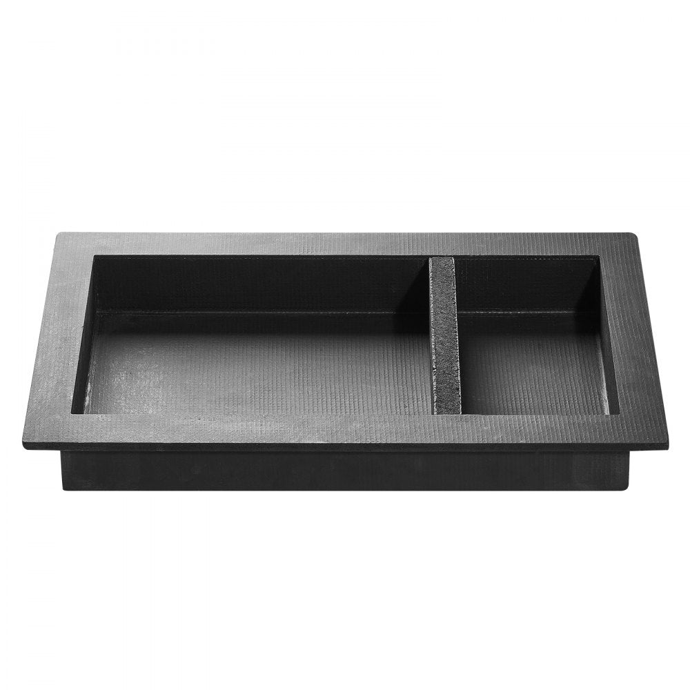 VEVOR Shower Niche, 16 x 28 x 4 inch Recessed Wall Niche with Movable Divider Shelf, Modern Soap & Shampoo Storage Organizer, Square Corners, Sealed Waterproof Design, Black for Bathroom Shower