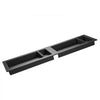 VEVOR Shower Niche, 16 x 32 inch + 16 x 32 inch Recessed Wall Niche with Movable Shelf, 4 inch Thick Modern Soap&Shampoo Storage Organizer,Square Corners,Sealed Waterproof,Black for Bathroom Shower
