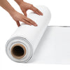 VEVOR 12 Mil Plastic Sheeting 10' x 50' Heavy Duty Thick Polyethylene Roll, Plastic Drop Cloth Painters Tarp, Polyethylene Covering for Crawl Space Vapor Barrier, Weed Control, Garden, Black & White