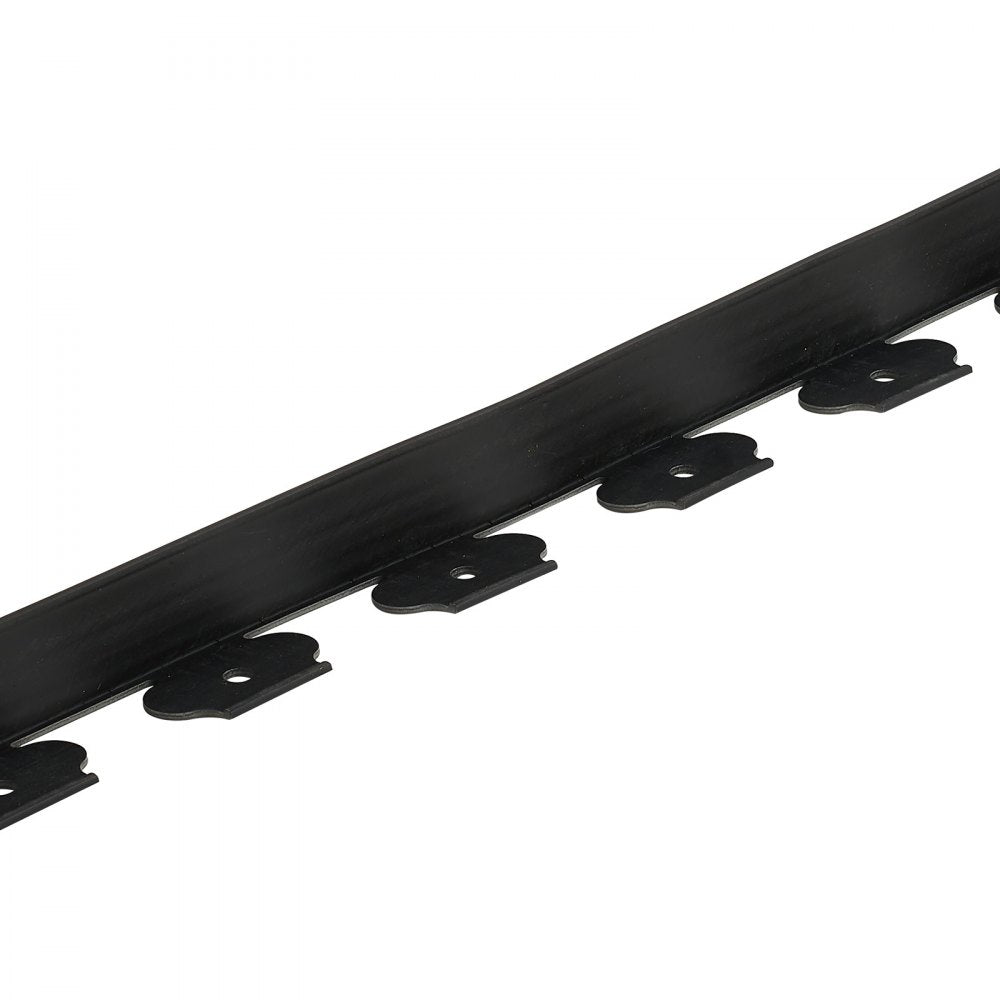 VEVOR Landscape Edging, 20 ft x 2 in Plastic Garden Border Edging with 120 Spikes, No Dig, Flexible Lawn Edgings Roll, UV-Resistant Mini Fence Borders Pathway Edgings for Flower Beds Yard Paver