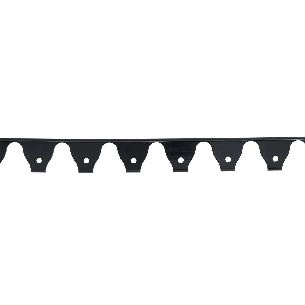 VEVOR Landscape Edging Border, 10Pcs 6 ft x 1.6 in Plastic Garden Edging with 60 Spikes, Sun-Resistant Flowerbed Borders, DIY Layout, No Dig Garden Edger Border Divider for Lawn Edgings for Yard