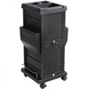 VEVOR Ultimate Salon Trolley Cart, Lockable Beauty Salon Cart for Stylist with 6 Removable Drawers & Tool Holder, Plastic Hairdressing Rolling Cart with Lockable Wheels for Beauty SPA Barber