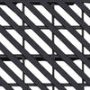 VEVOR Plastic Pallets, 6 Pcs Plastic Pallets for Basement Storage, Nestable Lightweight Waterproof Storage Pad with Breathable Grid for Indoor Outdoor Supermarket Warehouse, 23.6"x11.8"x1.2", Black
