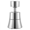 VEVOR Faucet Aerator, 360° Swivel Kitchen Sink Aerator, 5-Function 5-Flow Sink Sprayer Attachment, Bathroom Faucet Extender Head Replacement for 15/16 inch Female Thread with Adapter & 55/64 inch Male