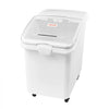 VEVOR Rice Storage Container 198 lbs/31.7 Gallons Dog Food Dispenser Bin, for Kitchen Pantry, 120L Large Grain Cereal Flour Ingredient Storage Bin, Pet Food Container with Wheels, Scoop, Slide Lid