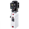 VEVOR 10 Quart Hydraulic Pump, 2.2KW Hydraulic Dump Trailer Pump Single Acting, 3200 PSI Max Relief Pressure, 1.7 GPM Flow Rate, AC220-240V Hydraulic Power Unit Car Lift (Vertical Installation)