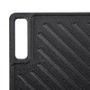 VEVOR Reversible Grill/Griddle, 9.7"x16.7" Pre-Seasoned Cast Iron Griddle, Rectangular Double Burner Griddle Pan, Non-Stick Family Pan Cookware with Handles, Flat Top Plate for BBQ, Gas Grill, Black