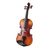 VEVOR Violin 1/4 Size for Adults, Violin Fiddle Set for Beginners Student with Hard Case, Rosin, Bow, Shoulder Rest,Bridge,Tuner and Extra Strings,Solidwood Professional Musical Instruments (Brown)