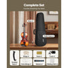 VEVOR Violin 3/4 Size for Adults, Violin Fiddle Set for Beginners Student with Hard Case, Rosin, Bow, Shoulder Rest,Bridge,Tuner and Extra Strings,Solidwood Professional Musical Instruments (Brown)