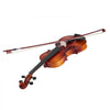 VEVOR Violin 4/4 Full Size for Adults, Violin Fiddle Set for Beginners Student with Hard Case,Rosin, Bow,Shoulder Rest,Bridge,Extra Strings,Professional Solidwood Instrument (Glossy Brown)
