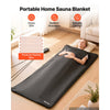VEVOR Infrared Sauna Blanket with Armholes, 71 x 32 in Portable Sauna Bag, Even Heating for Home Detox & Relaxation, Temp Control & Timer, Lightweight Oxford Fabric Heating Wrap with Carry Bag, Black