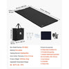VEVOR Infrared Sauna Blanket 73 x 35 in, Portable PU Leather Sauna Bag, Even Heating for Home Detox & Relaxation, Temp Control & Timer, Full-Body Heating Wrap with Towel Liner, Carry Bag, Black