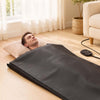 VEVOR Infrared Sauna Blanket 73 x 35 in, Portable PU Leather Sauna Bag, Even Heating for Home Detox & Relaxation, Temp Control & Timer, Full-Body Heating Wrap with Towel Liner, Carry Bag, Black
