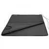 VEVOR Infrared Sauna Blanket with Armholes, 71 x 35 in Portable Sauna Bag, Even Heating for Home Detox & Relaxation, Temp Control & Timer, PU Leather Heating Wrap with Towel Liner, Carry Bag, Black