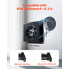 VEVOR 6 inch Through-The-Wall Ventilation Fan, 205 CFM Through Wall Exhaust Fan with AC Motor, Quiet Vent Easy Installation for Bathroom,Garage,Laundry Room,Storage Room Air Exchanger