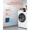 VEVOR 6 inch Through-The-Wall Ventilation Fan, 205 CFM Through Wall Exhaust Fan with AC Motor, Quiet Vent Easy Installation for Bathroom,Garage,Laundry Room,Storage Room Air Exchanger