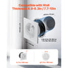 VEVOR 6 inch Through-The-Wall Ventilation Fan, 110 CFM Through Wall Exhaust Fan with AC Motor, Quiet Vent Easy Installation for Bathroom,Garage,Laundry Room,Storage Room Air Exchanger