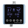 VEVOR Digital Smart Instant Hot Water Recirculating Pump Kit, with Built-in Thermostat, Timer, Digital Screen, Under Sink Recirculation Circulation Circulator Pump System, for House Water Heaters