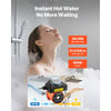 VEVOR Hot Water Recirculating Pump, with Timer, 10 GPM Instant Recirculation Pump Kit, Circulation Circulator System, 0.13 HP AC 110-120V, NPT 3/4 in to NPT 1/2 in Connector, for Solar Water Heater