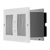 VEVOR 4-Inch Room to Room Fan, 2-in-1 300 CFM Through Wall Fan with Remote Control & Temperature Control, 10-Speed Ventilation Quiet Vent for Kitchen, Living & Laundry Room, Workshop