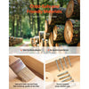 Child-safe and friendly materials overview for VEVOR wooden indoor playground
