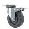 VEVOR Caster Wheels, 5 Inch Heavy Duty Casters, Compatible with VEVOR Insulated Food Pan Carrier, Set of 4 (2 Swivel with Brake, 2 Rigid)