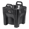 VEVOR Insulated Food Carrier, 32Qt Capacity, Stackable Catering Hot Box with Stainless Steel Barrel, Top Load LLDPE Food Warmer with Integral Handles Buckles Stationary Base, for Restaurant Canteen, B