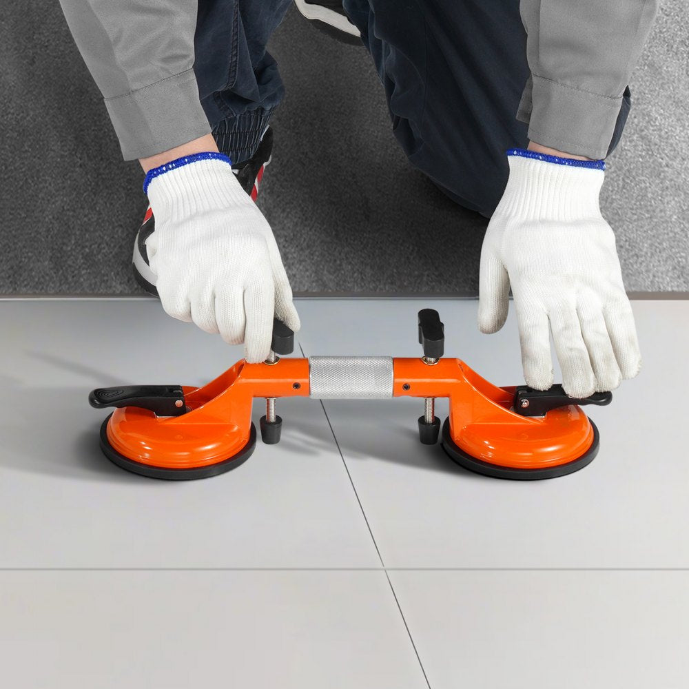 VEVOR Seamless Seam Setter, 2 Packs Granite Seam Setter with 5 in Vacuum Suction Cups, Seam Joiner for Seam Joining & Leveling, 180° Adjustable, Countertop Installation Tool for Tile Stone Marble Slab