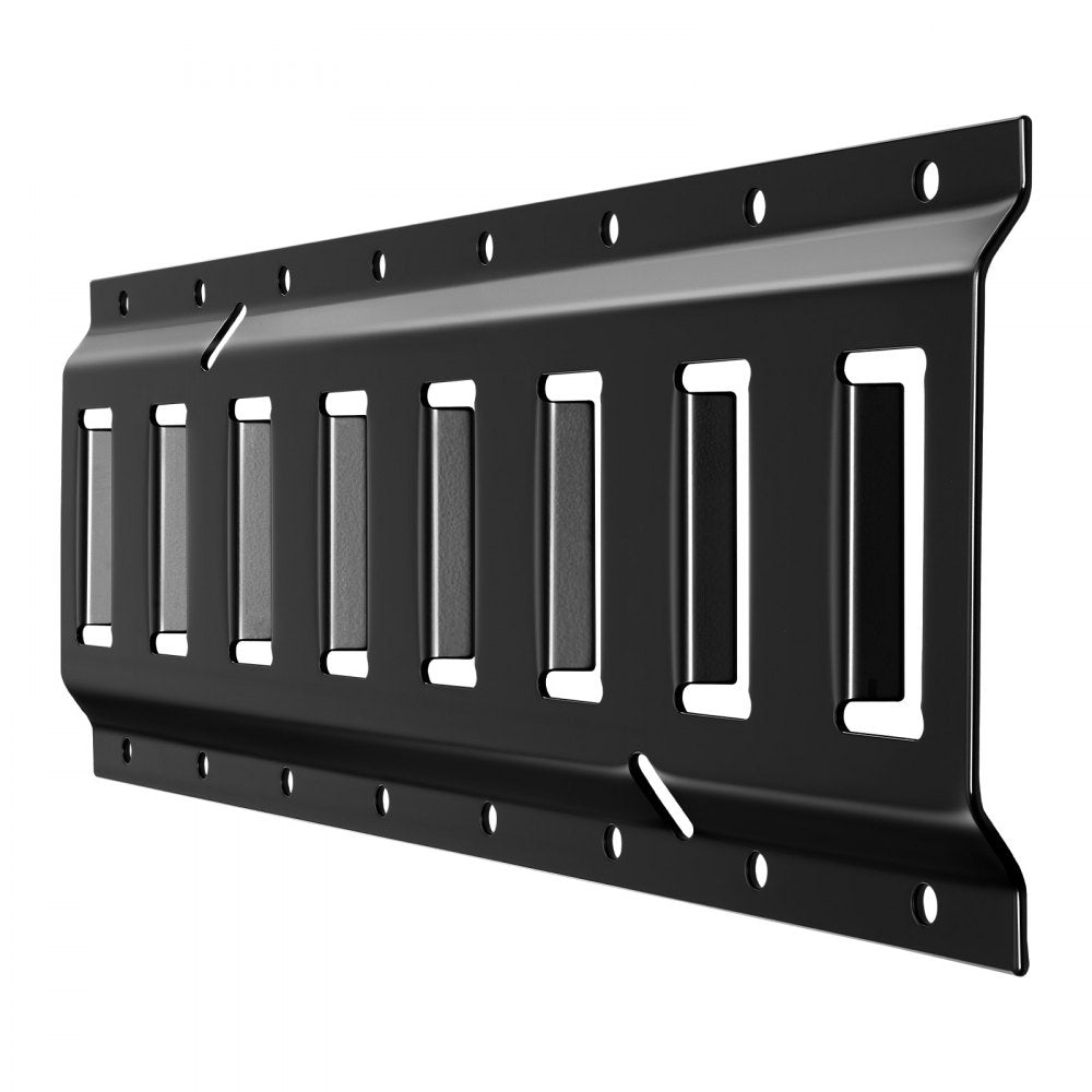 VEVOR E-Track Tie-Down Rail Kit, 4 Pack 1.3 ft E Tracks Set, 21 Pcs Includes 2 Ratchet Straps & 4 O-Rings & 4 Tie-Offs with D-Ring & 2 Single Slots & 8 End Caps & 1 Bag, Fit for Garages Vans Trailers