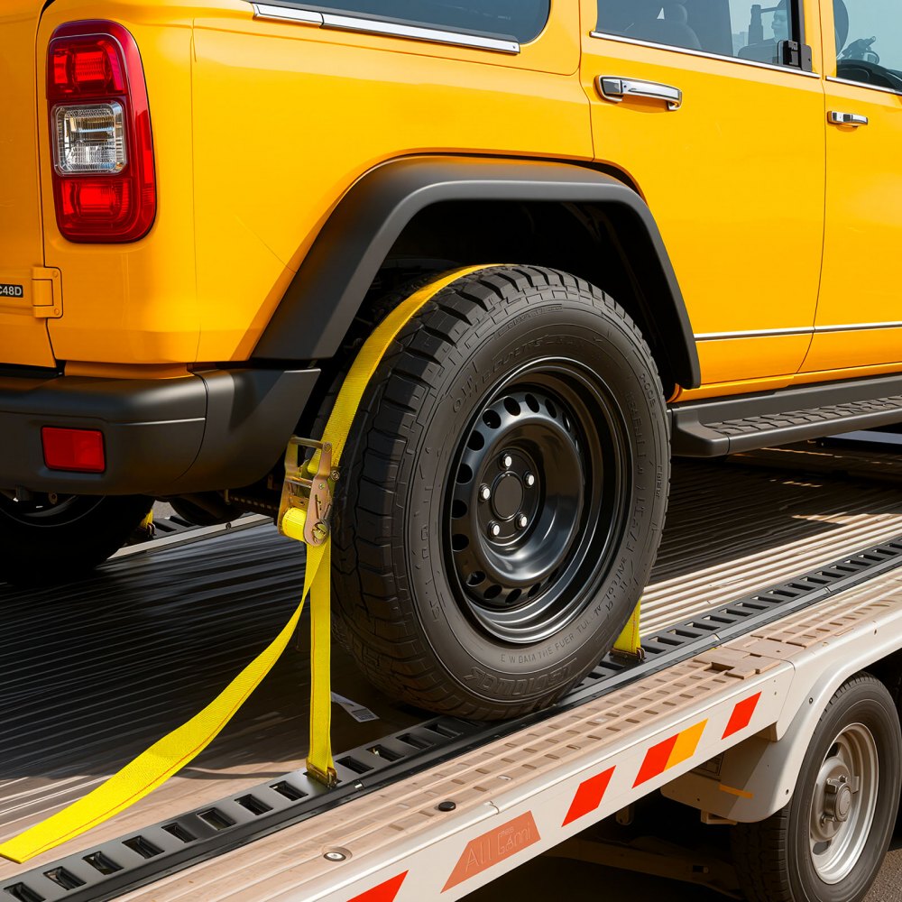 VEVOR E-Track Tie-Down Rail Kit, 8 Pack (5ft+4ft+2ft+1ft) E Track Rails, 36 Pcs Includes 2 Ratchet Straps & 8 O-Rings & 8 Tie-Offs with D-Ring & 2 Single Slots & 16 End Caps, Fit for Vans Trailers