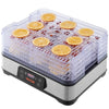 VEVOR Food Dehydrator Machine, 5-Tray Fruit Dehydrator, 300W Electric Food Dryer w/ Digital Adjustable Timer & Temperature for Jerky, Herb, Meat, Beef, Fruit, Dog Treats and Vegetables, ETL Listed