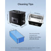 VEVOR 6L Ultrasonic Cleaner, Professional Ultrasonic Cleaner Machine with Knob Control, Stainless Steel Cleaning Machine with Basket and Cleaning Ball, for Watches, Razors, Jewelry, Coins and More