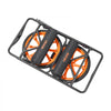 VEVOR Kayak Cart, 330 lbs Load Capacity, Canoe Cart Dolly with 15-inch Solid Rubber Tires & Kickstand, Assembles & Disassembles Within Seconds, Paddle Board Trolley for Kayaks, Canoes, Paddleboards