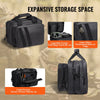 VEVOR Range Bag for 2 Pistols, Tactical Gun Bag with 2 Built-in Removable Pistol Bags & 6 Detachable Magazines, Gun Range Bag for Outdoor Hunting Shooting, Lockable Carrying Handgun Bag Case, Black