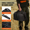 VEVOR Range Bag for 2 Pistols, Tactical Gun Bag with 2 Built-in Removable Pistol Bags & 6 Detachable Magazines, Gun Range Bag for Outdoor Hunting Shooting, Lockable Carrying Handgun Bag Case, Black