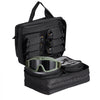 VEVOR Range Bag for 2 Pistols, Tactical Gun Bag with 2 Built-in Removable Pistol Bags & 6 Detachable Magazines, Gun Range Bag for Outdoor Hunting Shooting, Lockable Carrying Handgun Bag Case, Black