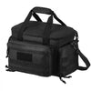VEVOR Range Bag for 4 Pistols, Tactical Gun Range Bag with 3 Detachable Baffles & 6 Magazines, Firearm Shooting Handgun Bag for Outdoor Hunting Shooting Pistol Bag with Single Shoulder Strip, Black