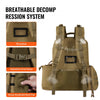 VEVOR Tactical Range Backpack for 6 Pistols, Gun Backpack with 6 Independent Pistol Bags & 10 Magazines, Pistol Backpack for Outdoor Hunting Shooting, Range Bag for Handguns Lockable Zipper,  Brown